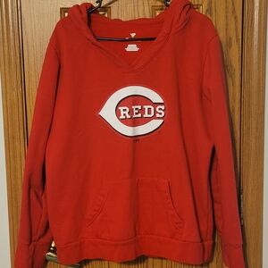 Red Hoodie Sweatshirt Reds